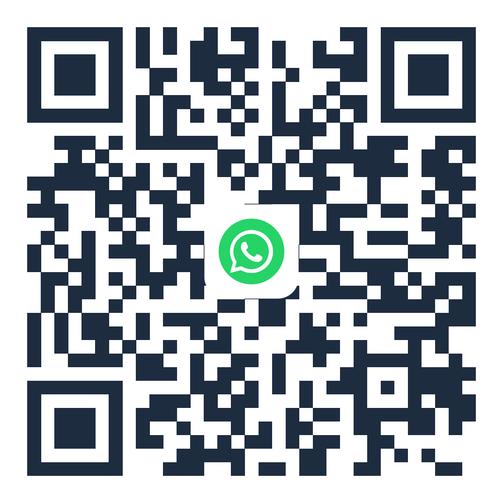 QR code: Escaneie para falar no WhatsApp